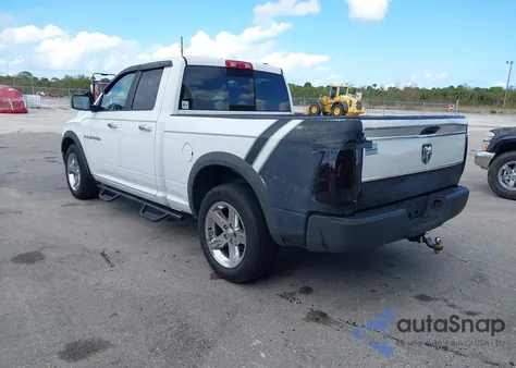 2012 Ram 1500 Slt from USA, damaged, VIN 1C6RD6GP3CS262709